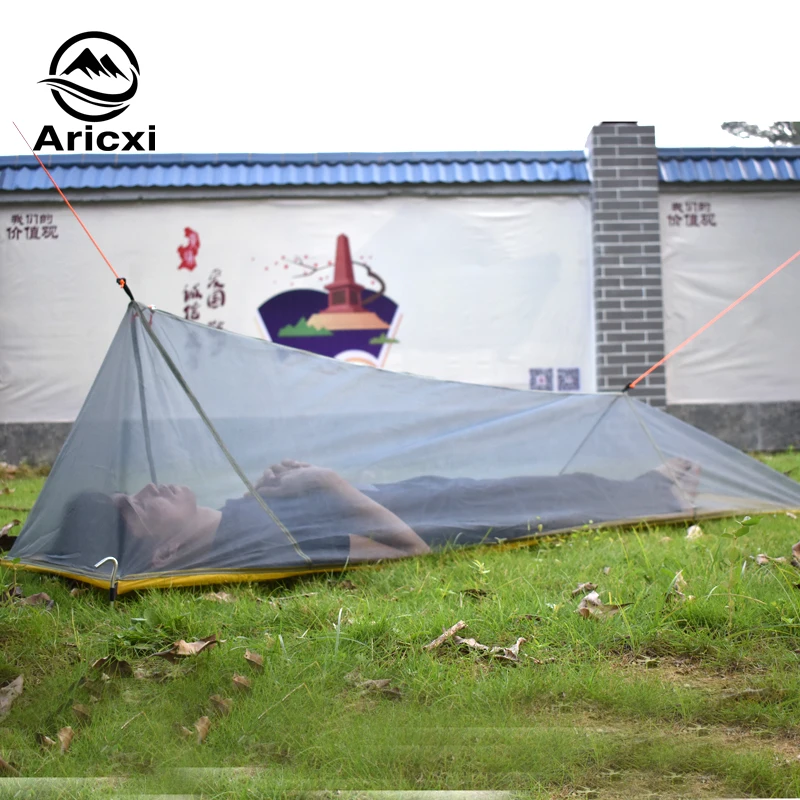 فقط 250 غرام 4 مواسم الداخلية شبكة خيمة في الهواء الطلق الصيف التخييم خيمة