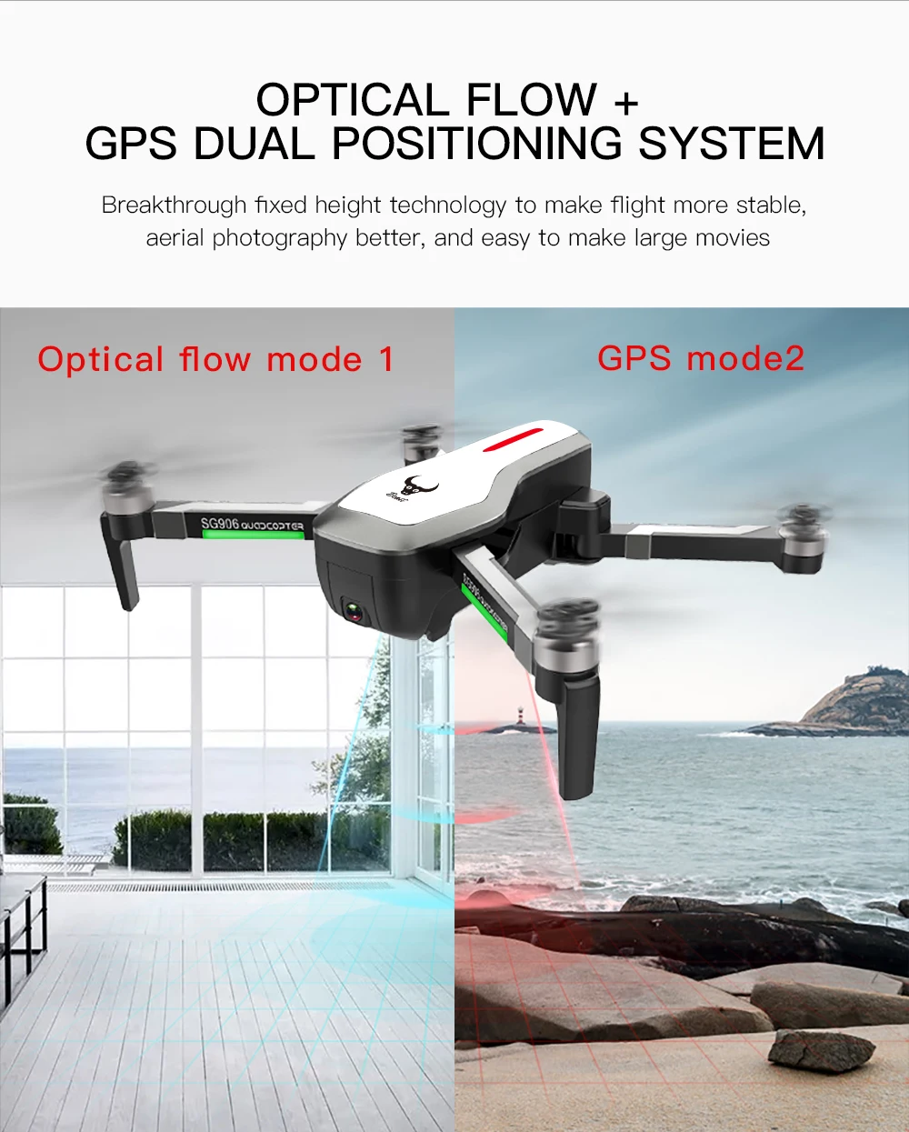 SG906 Mini Дрон GPS 5G WI-FI FPV Радиоуправляемый Дрон 4 K бесщеточный селфи Дроны с камерой HD Радиоуправляемый квадрокоптер складной Дрон VS зрительно XS809HW