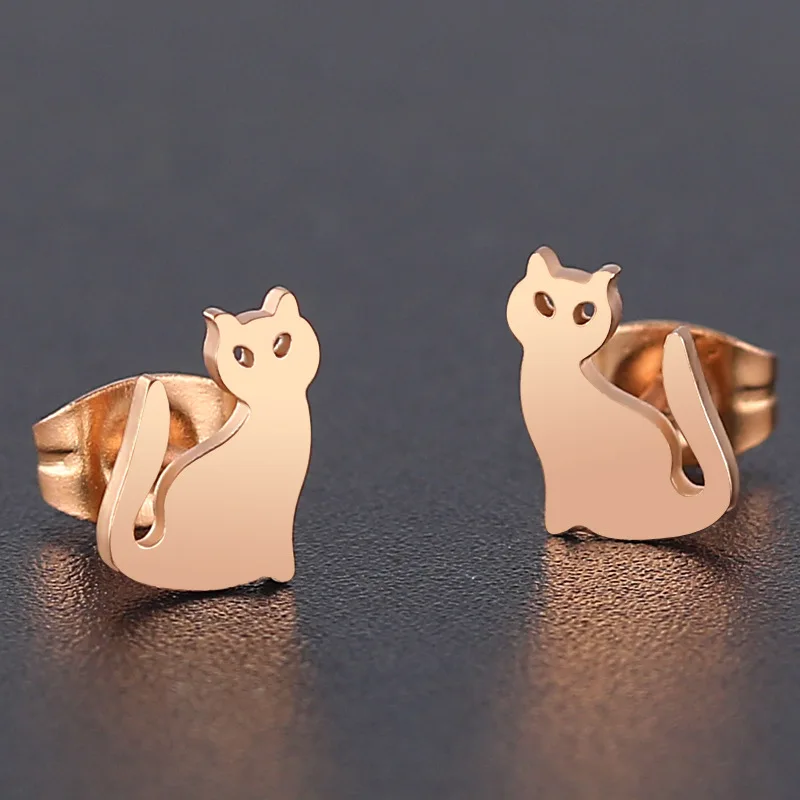 punk stud earrings