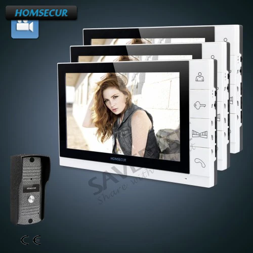 

HOMSECUR 9" Video Door Entry Phone Call System+Ultra-large Screen Monitor with Russian Local Delivery