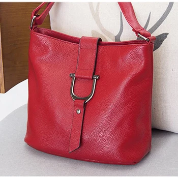 

Hot 100% Genuine leather Women Shoulder Bags New style Fashion Women Messenger Bag Designer Ladies Zipper Crossbody Bags #298-L