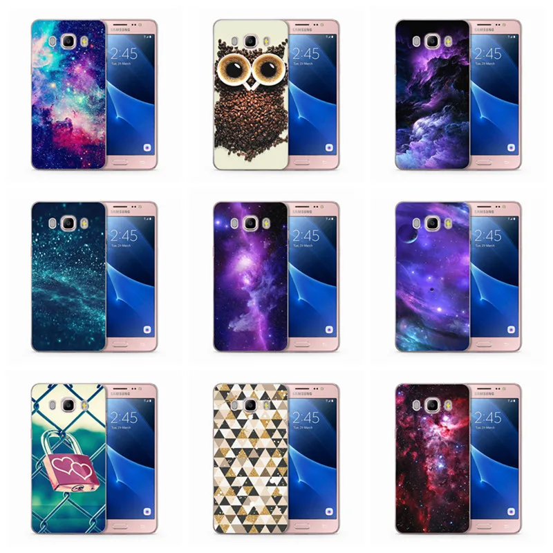 Роскошный чехол из ТПУ для Samsung Galaxy A3 A5 2016 2017 prime J1 J2 J3 J5 J7 цветной мягкий крутой