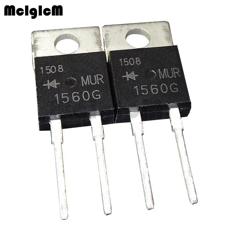 

10pcs MUR1560G TO-220 MUR1560 TO220 U1560