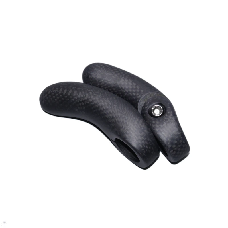 EC90 Ultralight Carbon Bike Auxiliary Handlebar Horn Bicycle Bar End Vice Put the Rest Mountain Cycling Parts (2)