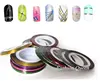 10pcs Nail Striping Tape Metallic Yarn Line 3d Nail Art Tool Color Rolls Nail Decals DIY Nail Tips Sticker Decoration ► Photo 2/6