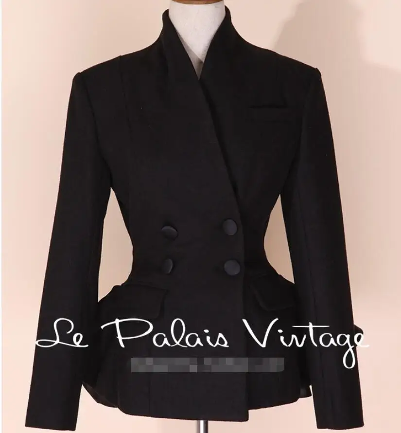

2019 New Retro Shirt Tight Skinny Lap top Fashion Temperament Ladies Short Coat Single Suit Outerwear