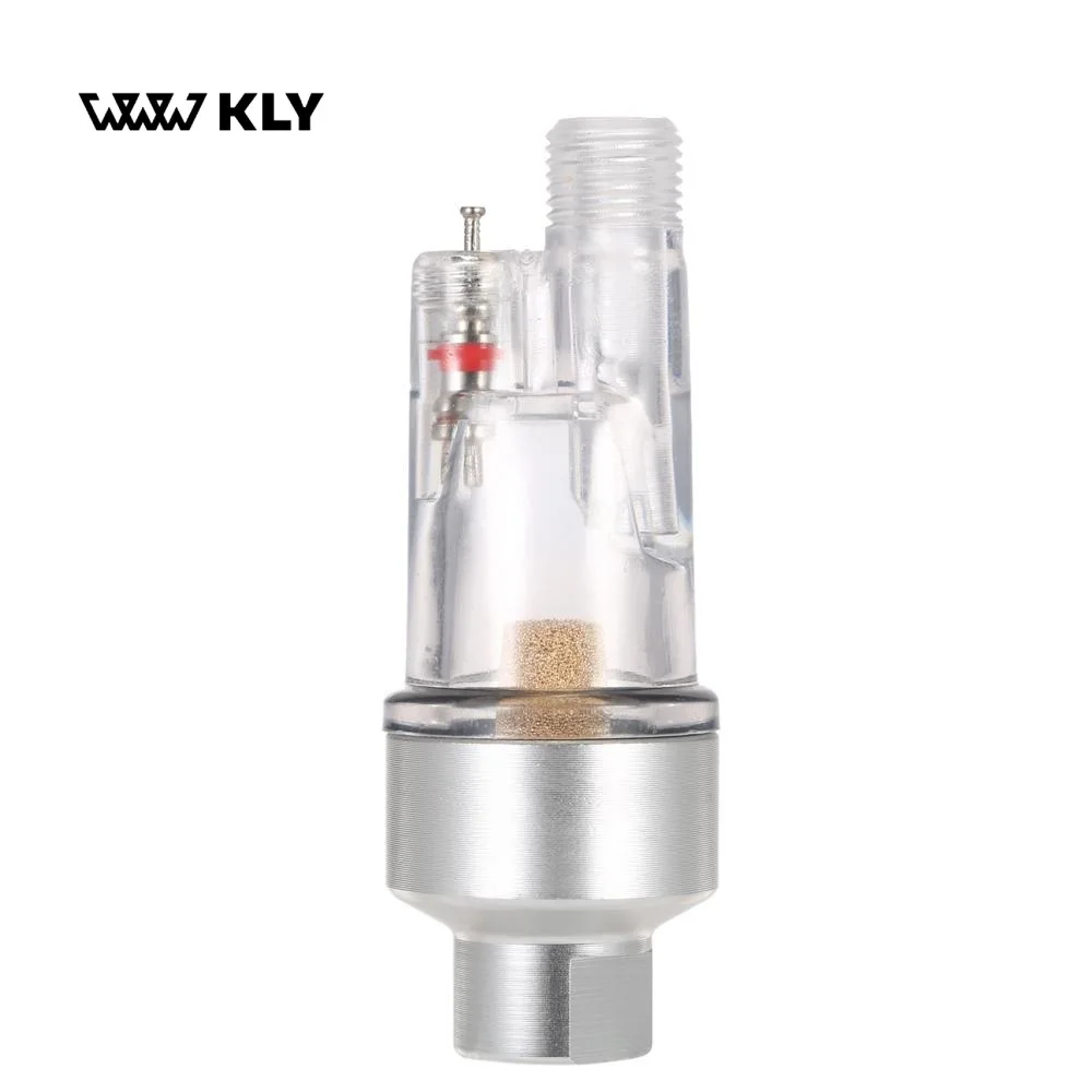 WWW KLY 1/8 &quotфитинг аэрографа Mini воздушный фильтр водяная ловушка Воздушная щетка