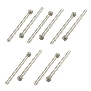 

10x New 10 Pcs 5mm Ball Nose 3mm Shank Diamond Mounted Point Grinding Bits