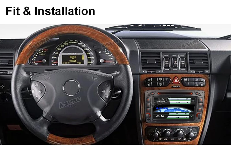 Cheap A-Sure Car DVD Radio GPS Navigation for Mercedes-Benz C/CLK Class W203 W209 Viano Vito W639 G-Class W463 USB Ipod VMCD SD 5 Cheap A-Sure Car DVD Radio GPS Navigation for Mercedes-Benz C/CLK Class W203 W209 Viano Vito W639 G-Class W463 USB Ipod VMCD SD 5