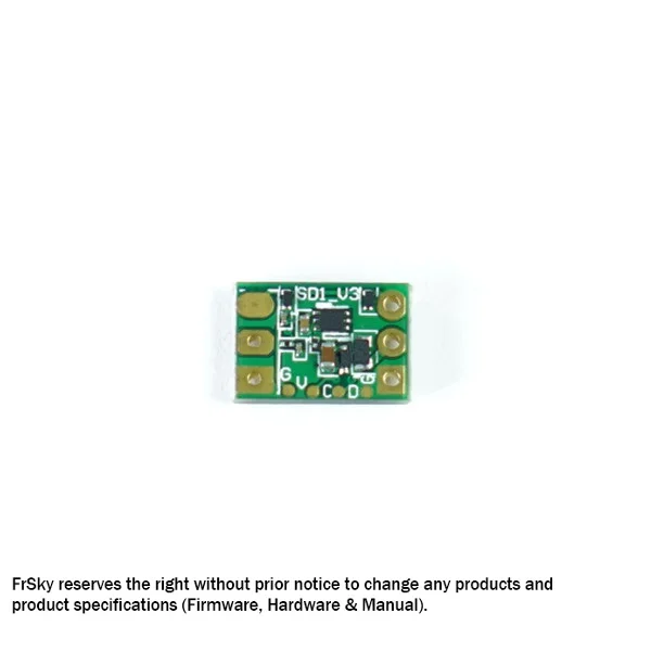 Frsky SD1 SBUS PWM Декодер сигналов 8 мм* 12 мм* 3,1 мм для квадрокоптера с дистанционным управлением небольшой гоночный Дрон с видом от первого лица "сделай сам" мультироторные детали аксессуары