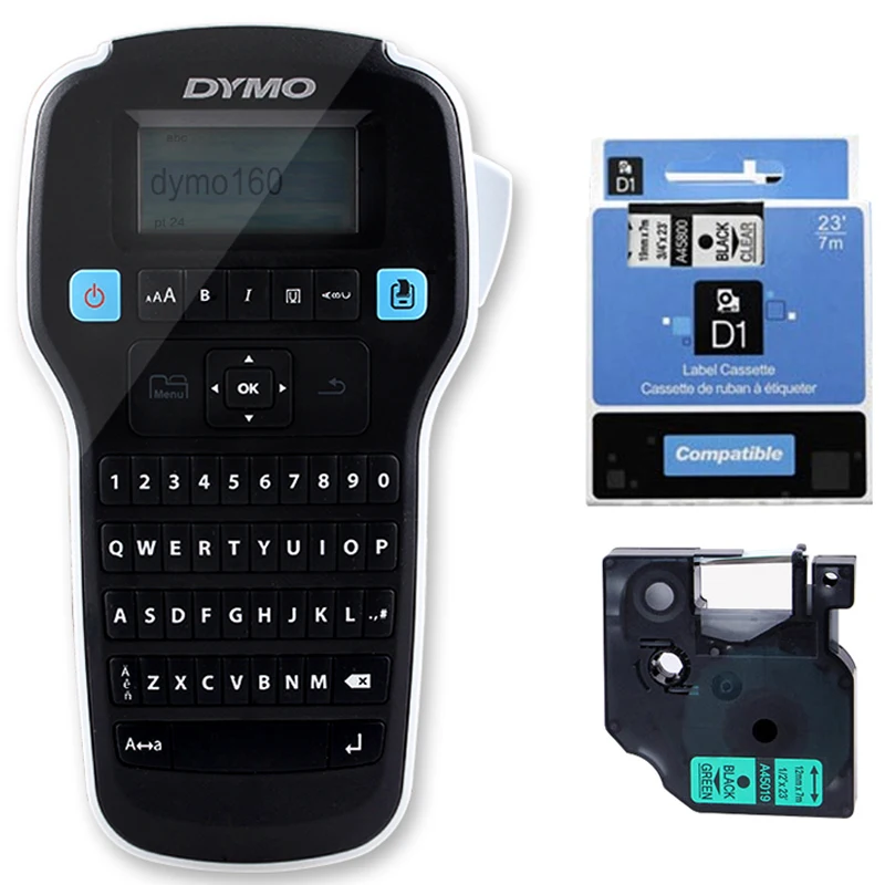 Новый LM160 английский ручной портативные наклейки этикетка машина для DYMO LM280