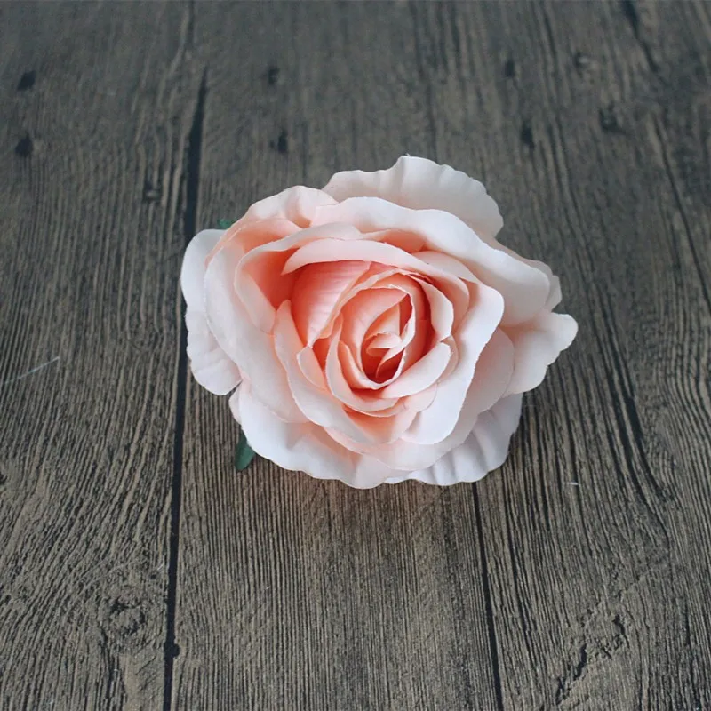 Artificial Rose Flower Head Handmade Home Decoration DIY Event Party Supplies for Wedding Decor Flores (12)