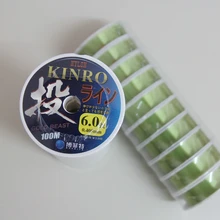 Высокая прочность 100 метров удочка для морской рыбалки прочная нейлоновая основная линия износостойкая Рыболовная Приманка 10 шт./партия