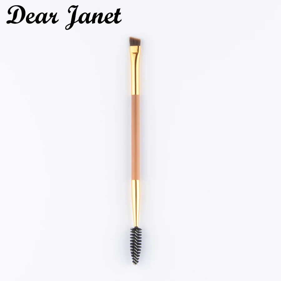 

1pc Double end Bamboo Eyebrow Make up brushes eyelashes brow spoolie makeup brush T14