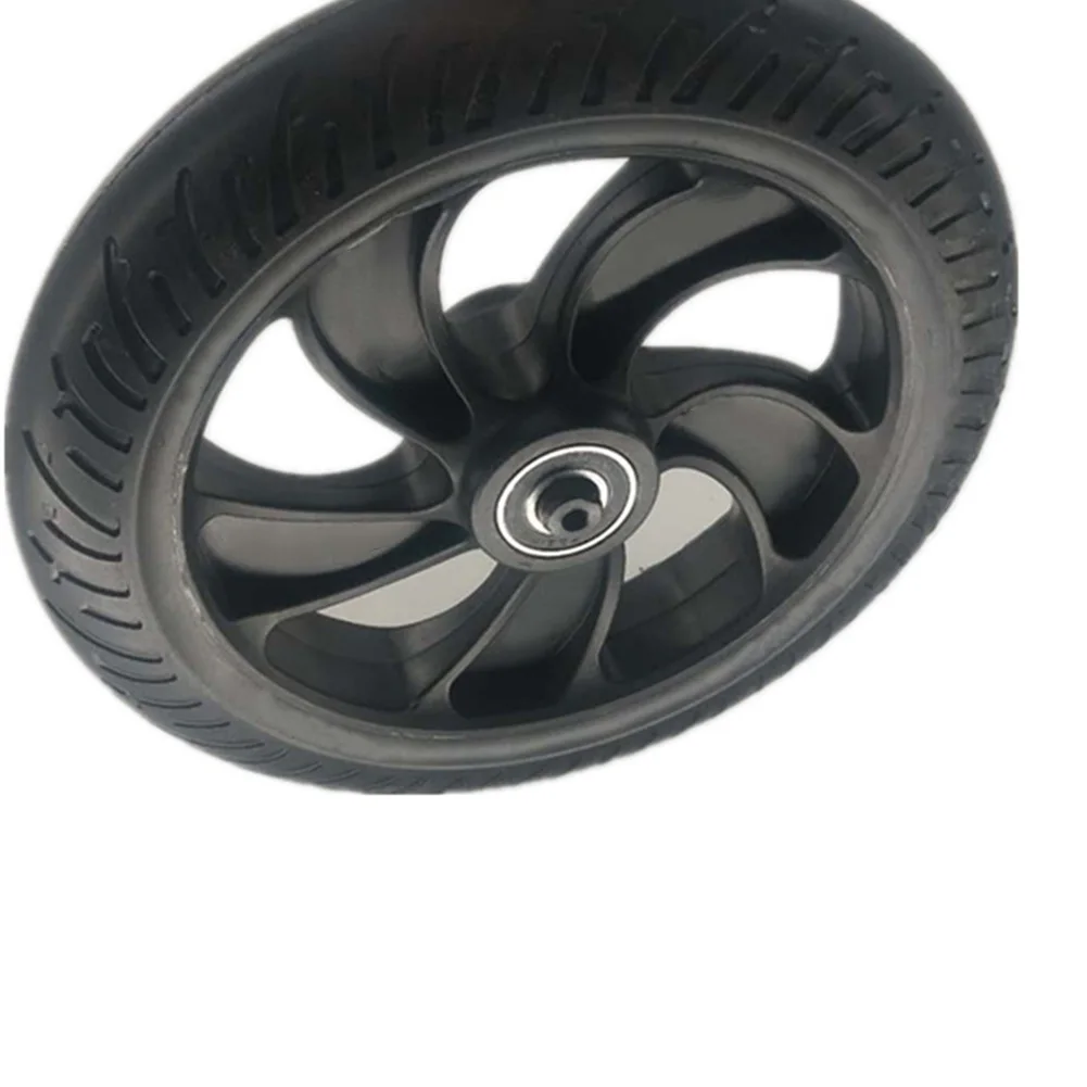 8inch Spare Parts Easy Install Electric Scooter Rear Wheel Rubber Hub Black Back Replacement Professional For KUGOO S1 S2 S3