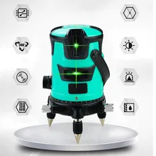 Touch Screen Laser Level 2 Line 2 Point Laser Level 360 Degree Bidirectional Fine Adjustment Laser Line Level Measurement