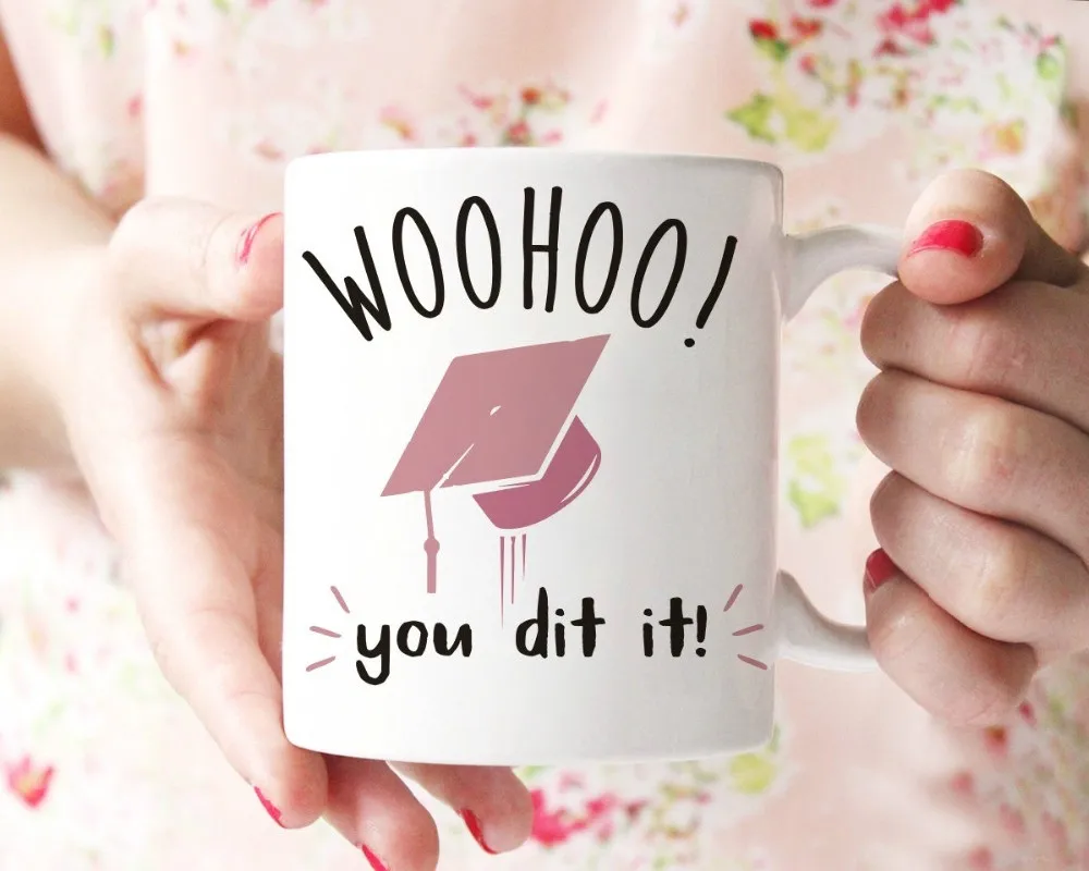 Graduation Mug Friends Mugs Tea Coffee Ceramic Novelty Friend Gifts | Дом и сад