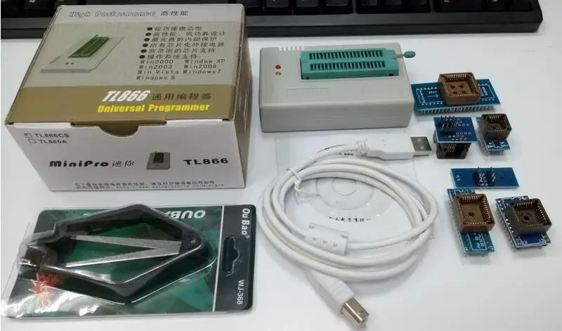 Программатор V10.41 XGECU TL866II Plus USB EPROM Nand FLASH BIOS EEPROM 8051 24 93 25 также имеет proman лучше чем