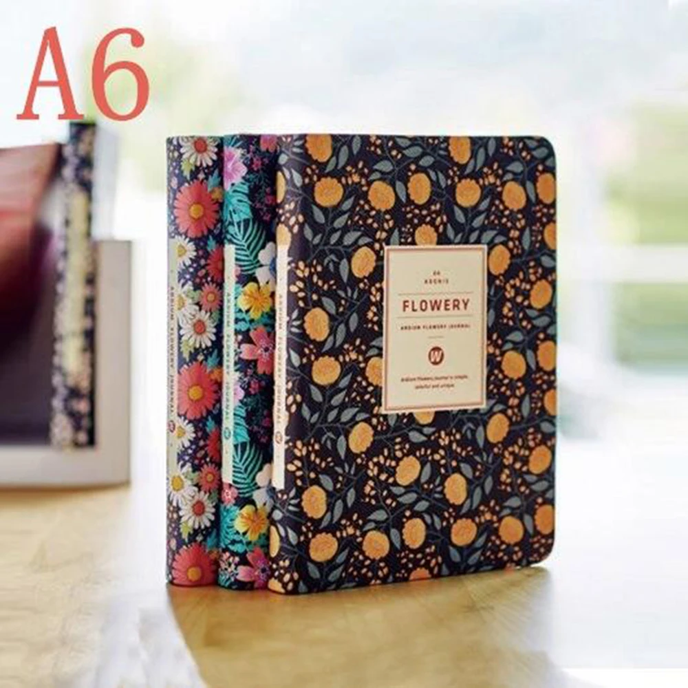 

A6 Yearly+Monthly+Weekly Plan Hardcover Cute Notebook Student Daily Schedule Portable Planner Organizer Lovely Diary Journals