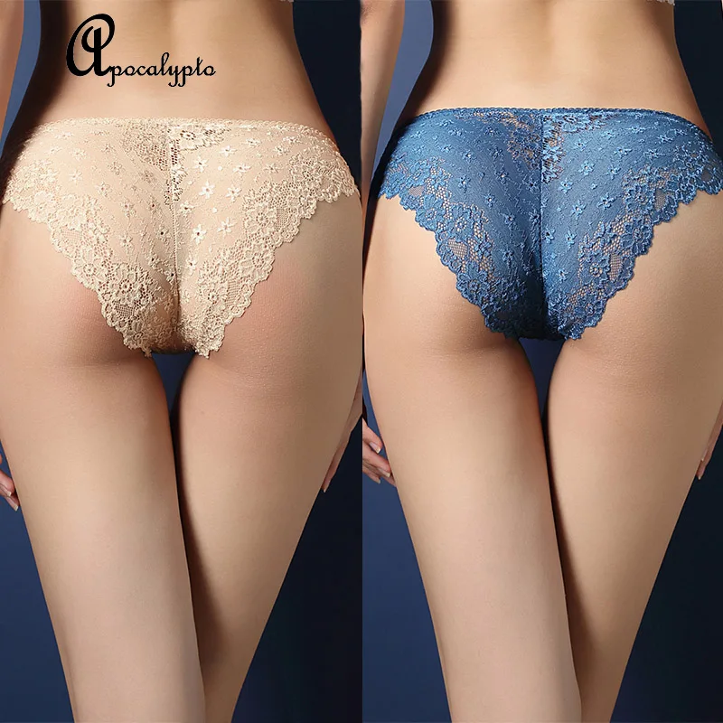 

Floral Lace Low Rise Women Panties Briefs Temptation Lingerie Underwear Women Sexy white lace panties women female underpants