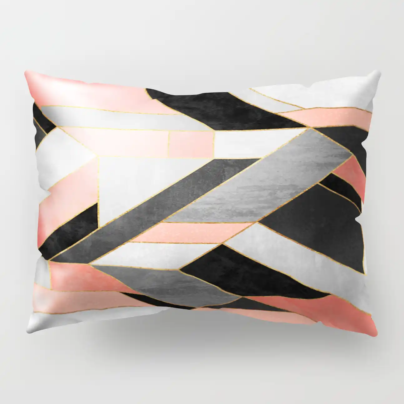 Geometric Pattern Printing Pillow Case Bed Home 3d Colorful