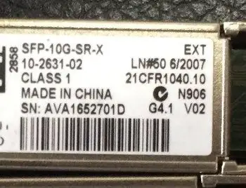 

SFP-10G-SR-X 10G 850nm SFP+ 300M