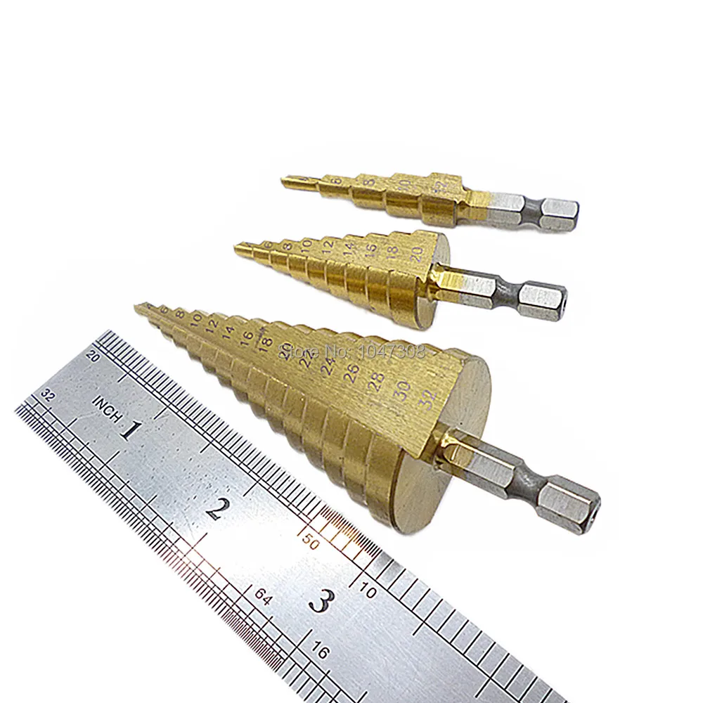 Titanium Step Drills