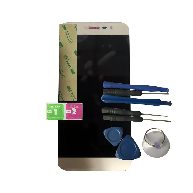 

RYKKZ For Coolpad E580 LCD Display With Touch Screen Digitizer Assembly Replacement With Tools+3M Sticker