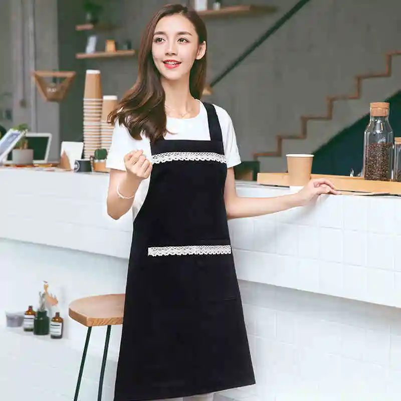 Кухонные фартуки для приготовления пищи мужские и женские комбинезоны кофейный
