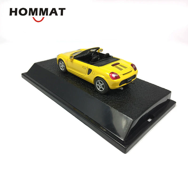 HOMMAT Simulation 1/43 Toyota MR2 конвертируемая спортивная модель автомобиля литая модель игрушечного автомобиля Коллекционная модель автомобиля игрушки для детей