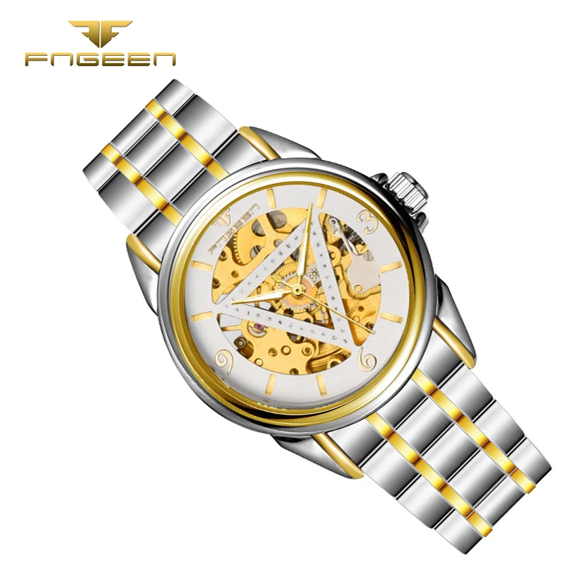 

Steampunk Business Luxury Casual Horloge Designer Automatic Waterproof Watch Men Fashion Watches Quality Clock Wristwatch seiko