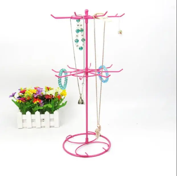 

41*21cm 3style Iron jewelry mobile phone, hat rack, socks display rack mannequin, lipstick, rotary ornaments 1pc C170