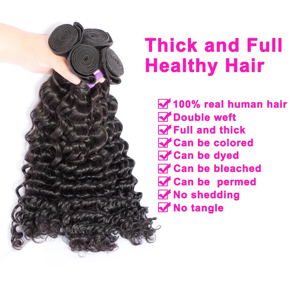 Peruvian Virgin Hair Bundle Deals Afro Kinky Curly Hair On Sale