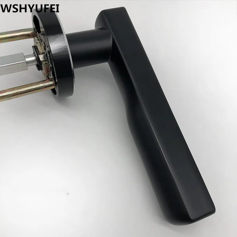 Отпечаток пальца ручка замок Смарт полупроводниковый отпечаток пальца замок электронный биометрический отпечаток пальца дверной замок для внутреннего дома