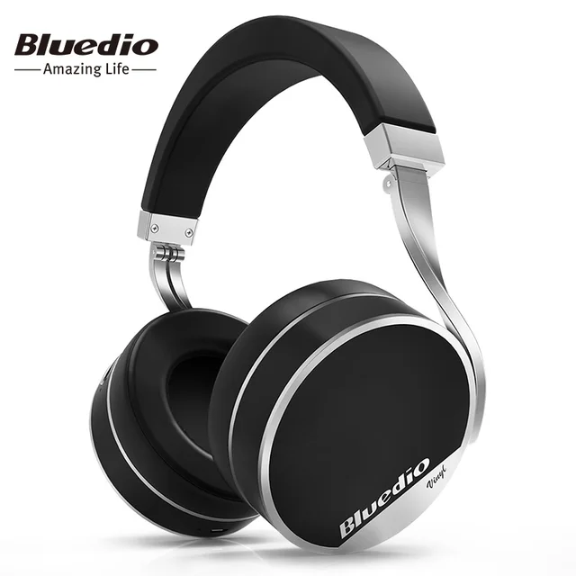 Bluedio Vinyl Plus HiFi Bluetooth наушники металлических дуг переносные беспроводные Наушники и гарнитуры с Специальным счетчиком