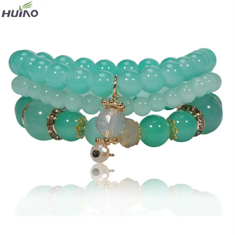 

2018 Natural Stone Beads Bracelets for Women Crystal Simple Yoga Women Bracelet Bangles Jewelry Pulseira Feminina Gift