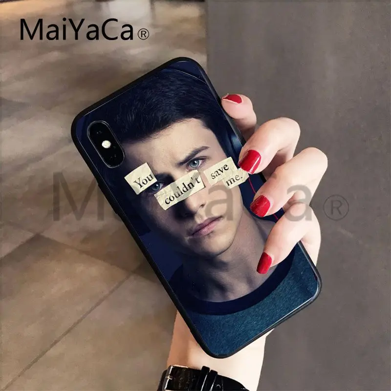 MaiYaCa для iphone 7 6 X Чехол 13 причин почему Дизайн чехол для телефона для iphone 6 6s 6plus 6s plus 7plus 8 8plus 5 5S XS XR XSMAX