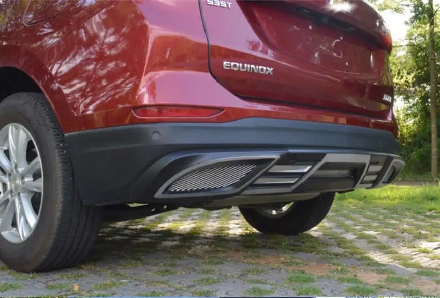 Для Chevrolet EQUINOX, Бампер протектор защита анти-удар Высококачественная тарелка ABS передний+ задний автомобиль аксессуары