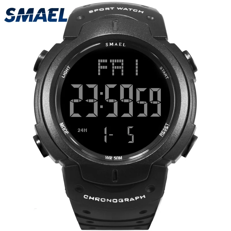 how to set time on smael watch