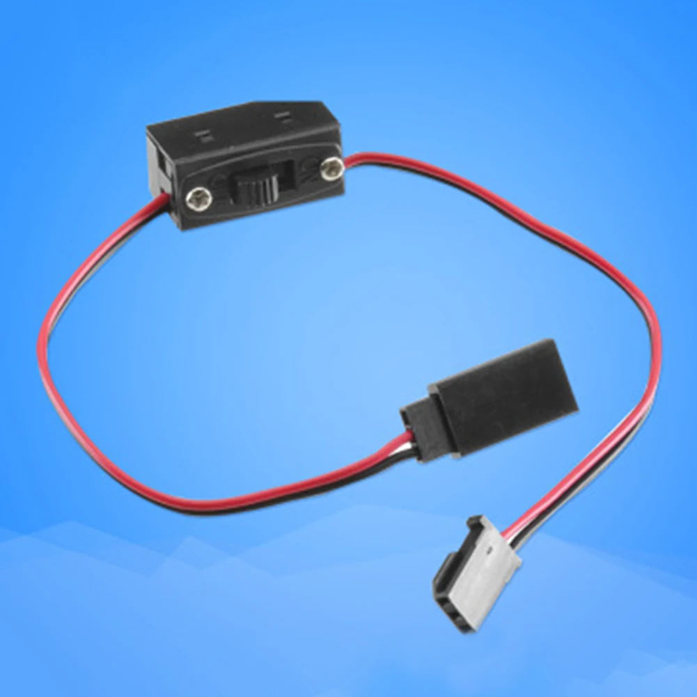 

ON/OFF Long Durable Receiver Battery Power Switch Lead Parts RC Universal Two Way Connectors For JR/Futaba