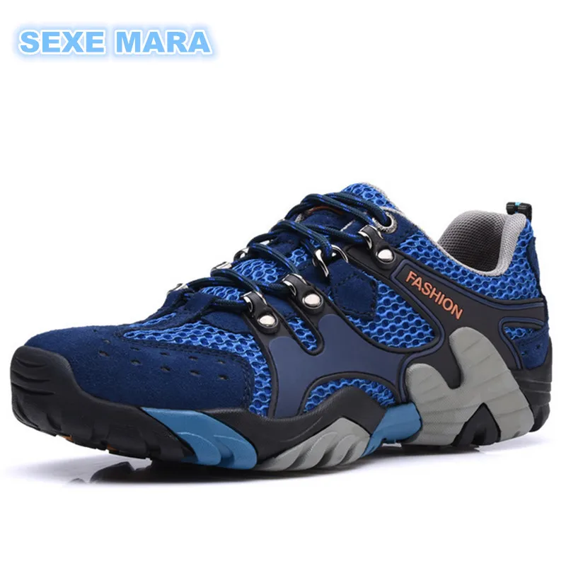 

Size 35-46 Outdoor Breathable high quality Sports Shoes man Sneakers shoes Woman Running shoes for men non-slip Off-road Walking