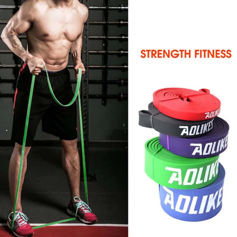 Training Fitness Resistance Bands Yoga belt Exercise Loop Cross fit