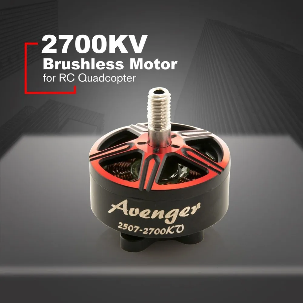

Brotherhobby Avenger 2507 2700KV 4-6S Brushless Motor for RC Camera Drone FPV Racing Quadcopter Glider Plane Spare Parts