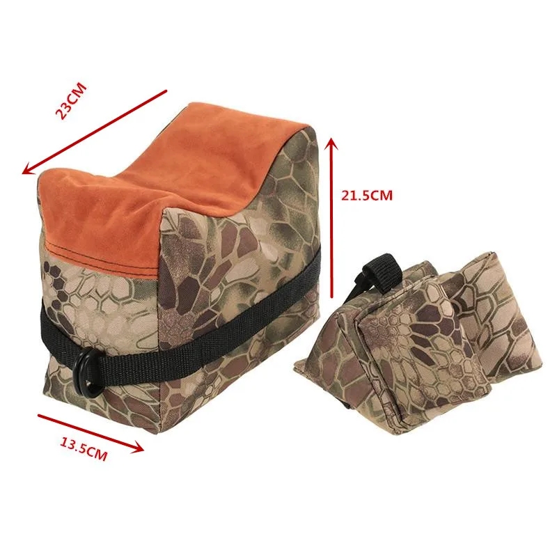 

Tatical Front&Rear Support Rifle Sand Bag Gun Shooting Target Sniper Package Hunting Unfilled Sand Bag Gun Accessories