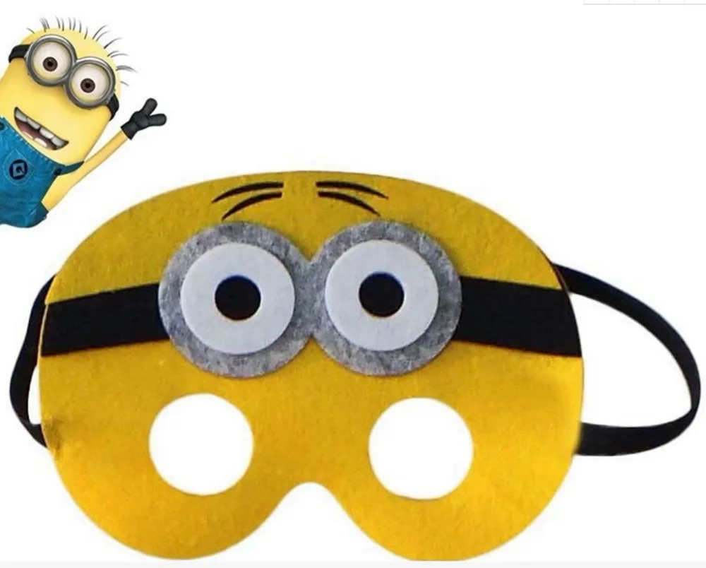 GNHYLL Ladybug Mask Despicable Me mask Cosplay Masks Halloween Party Dress up Costume Kids Birthday Party mask