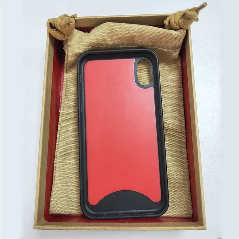 

3D Red Black Sneaker Bottom Phone Case For Apple iPhone X XR XS Max 7 6 8 plus Luxury Brand Hard Silicone Signature Back Cover