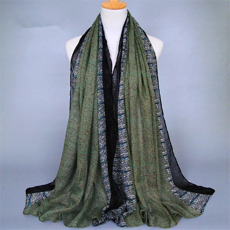 Женский кашемировый шарф с цветочным принтом Осень зима|scarf cashmere|scarves and stoleslong shawl |