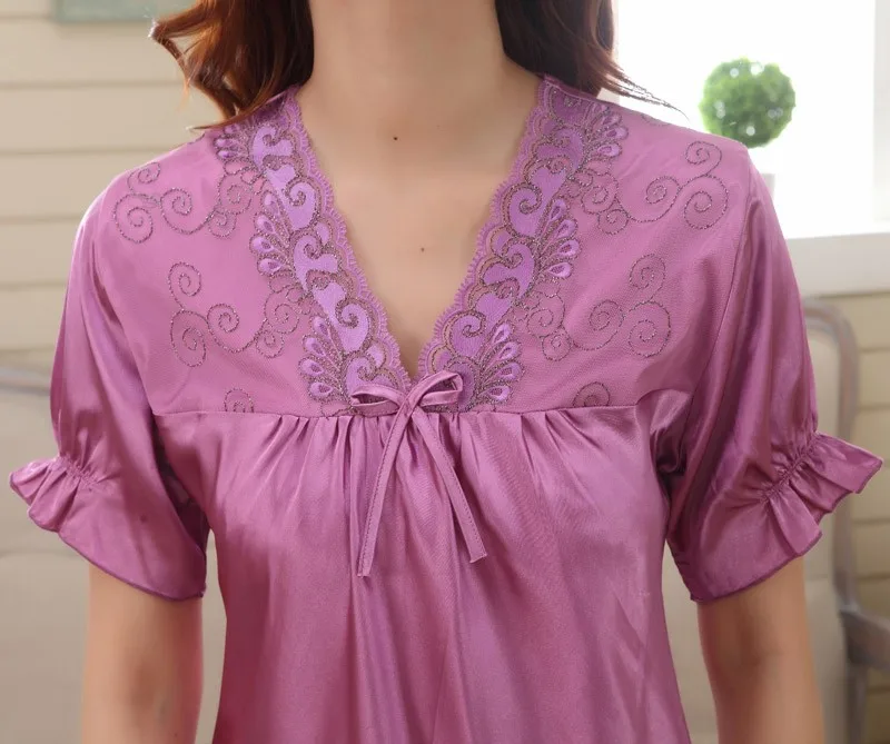 Summer faux silk men's 2 piece Pajama Sets male Rayon homewear younster sleepwear  Men's Sleep Lounge short  pijamas nightwears organic pyjamas