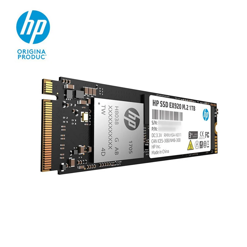  HP ssd m2 M.2 256 GB 512 GB 1 T PCIe 31X4 Nvme 3D TLC NAND interior sólida unidad de estado Max 320
