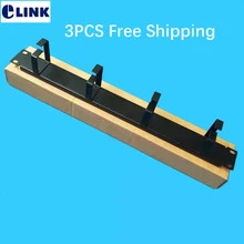 3 шт. 1" 1U кабель управления с 4 кольцами холоднокатаной стали для шкафов Сетевой провод Органайзер 1,7 мм толщина